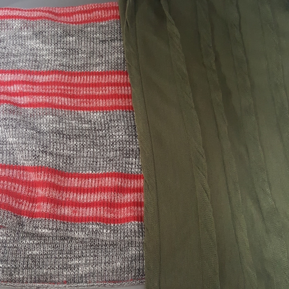 Circle infinity scarf bundle hand made